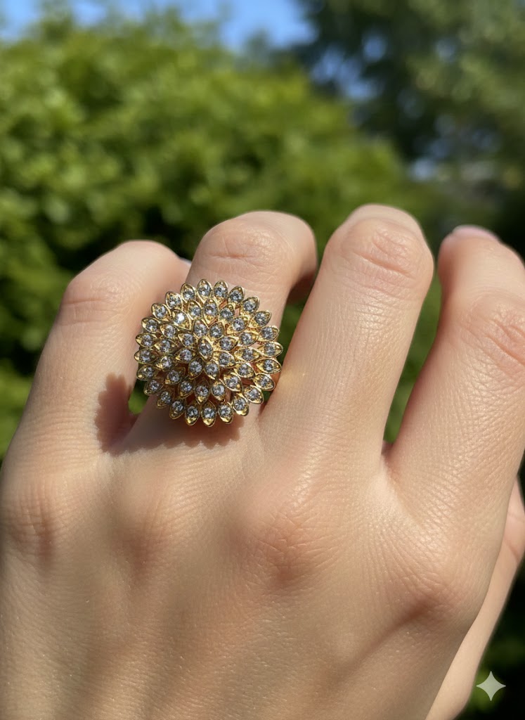 Golden Marigold Ring