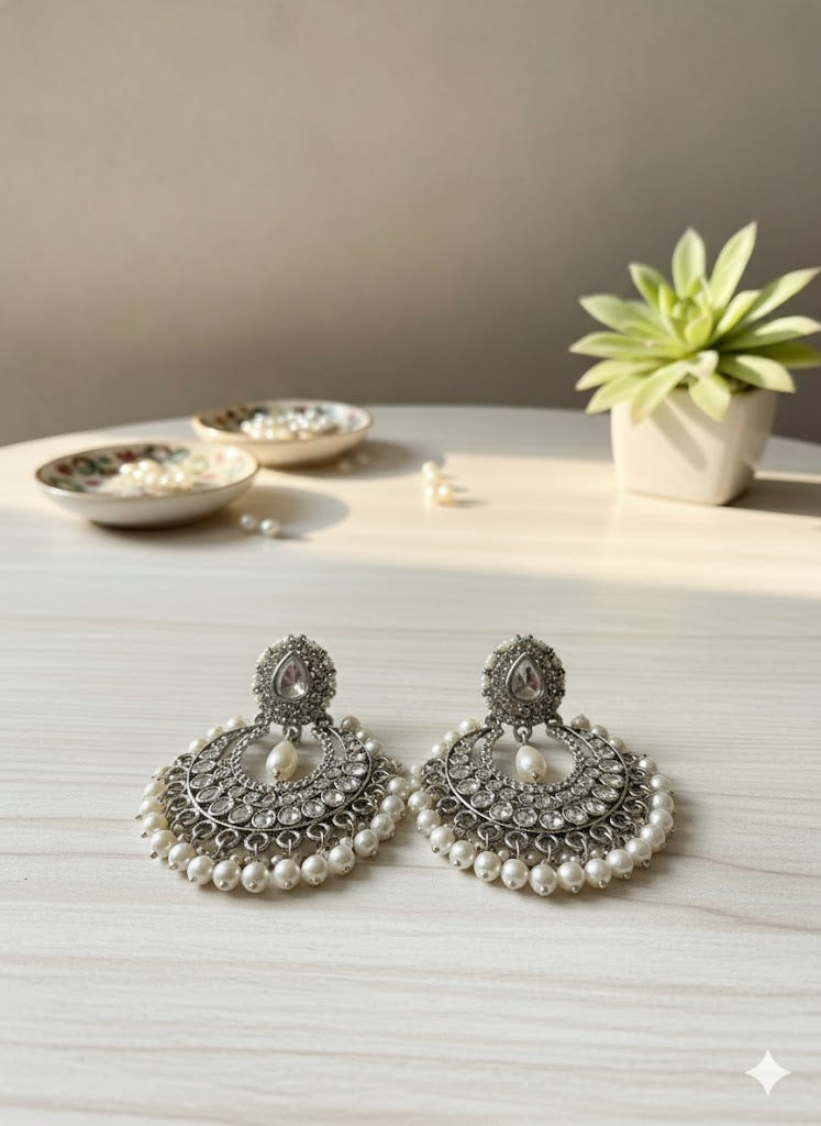 Stone Mughal Jhumka